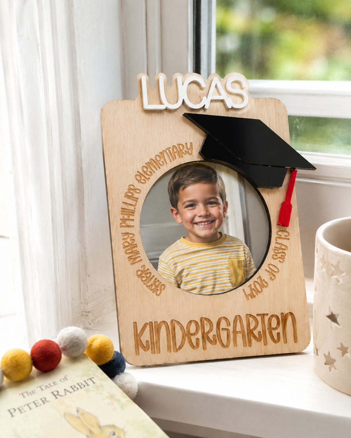 MemoryForU Proud Graduation Custom Photo Frame for Car Sun Visor