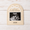 MemoryForU Treasured Pregnancy Announcement Custom Photo Frame
