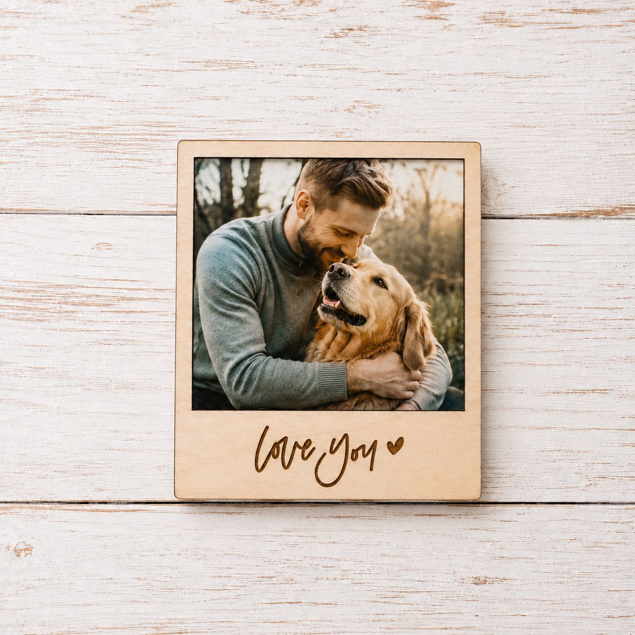 MemoryForU Drive Safe Love You Custom Photo Frame for Car Sun Visor