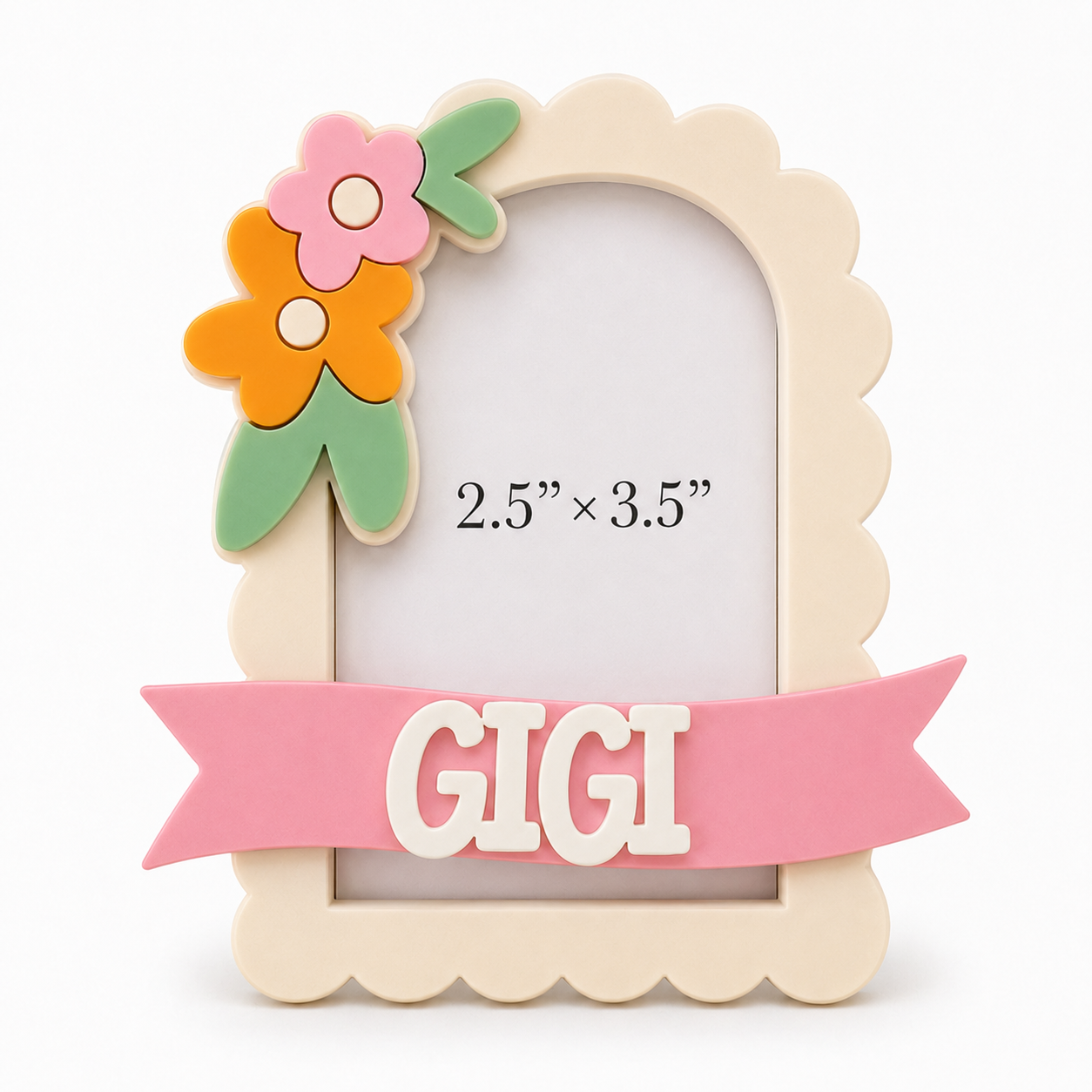 MemoryForU Blooming with Love Custom Photo Frame for Car Sun Visor