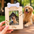 MemoryForU Lucky Dog Custom Photo Frame for Car Sun Visor