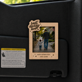 MemoryForU Personalized Wooden Photo Frame –  Birthday Lucky Star Gift